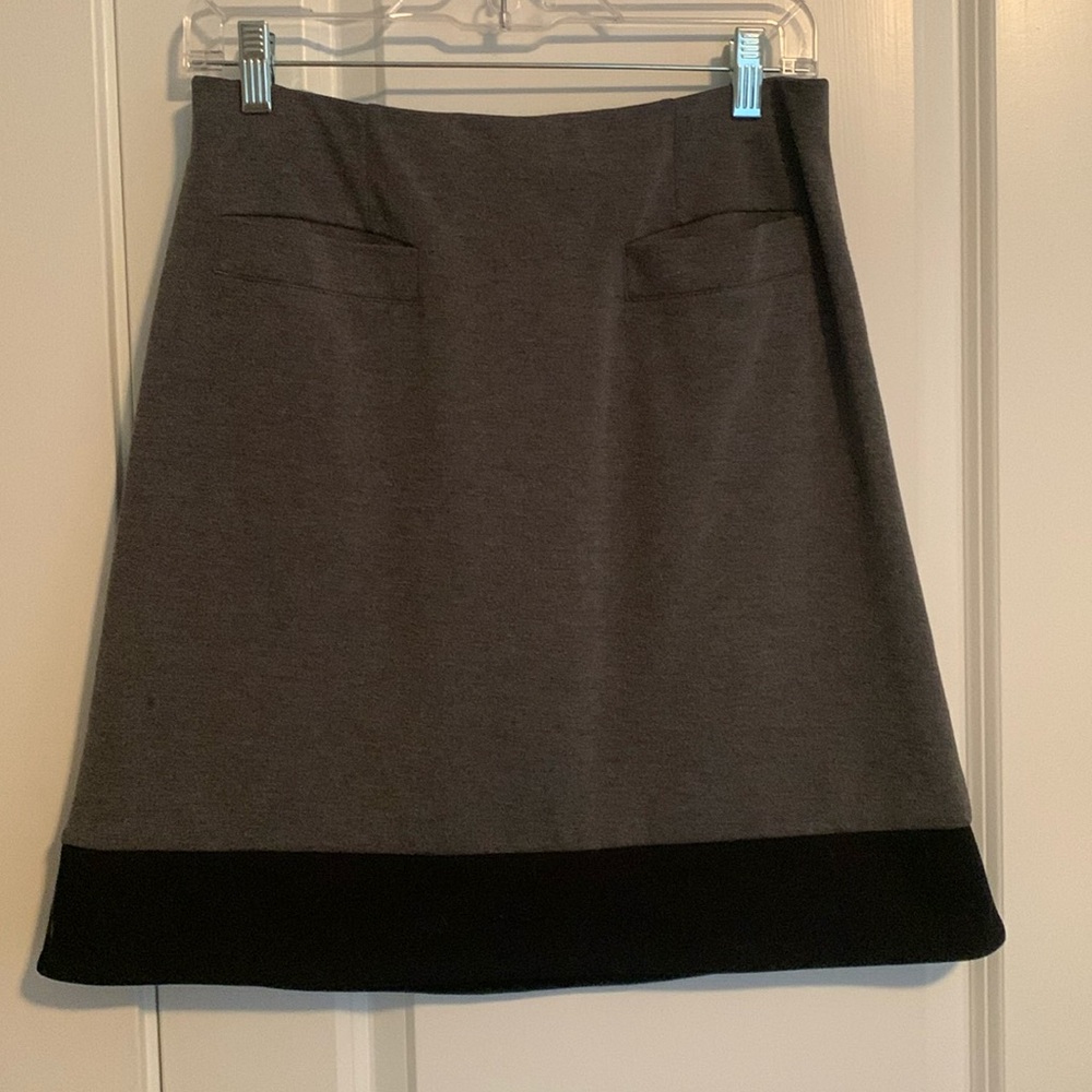 Nic + Zoe Gray Miniskirt
